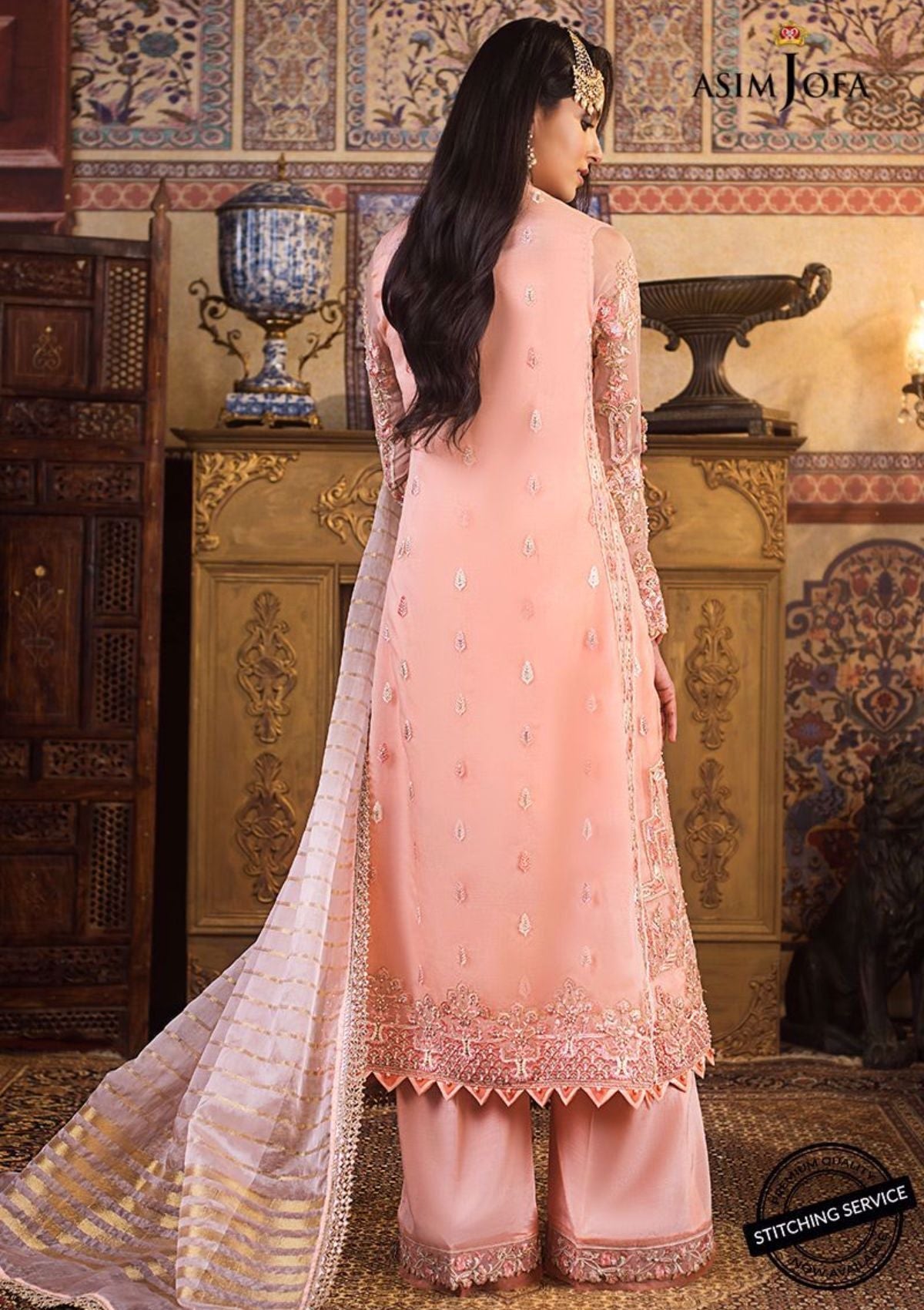 Asim Jofa | Luxury Collection | Farozaan AJF-08 - Official Asim Jofa stockist in UK - Sakeena London