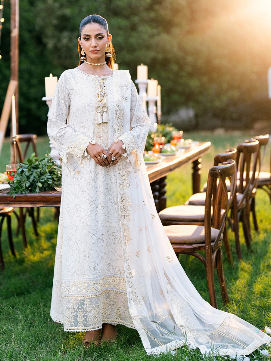 Salitex | Signature Festive Chiffon | UNS25WW001UT - Official Salitex stockist in UK - Sakeena London