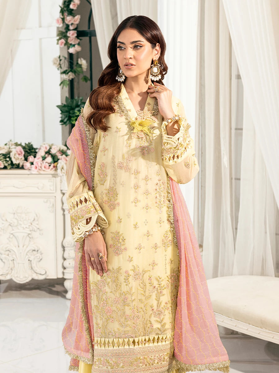 Salitex | Signature Festive Chiffon | SUNS7CH040UT - Official Salitex stockist in UK - Sakeena London