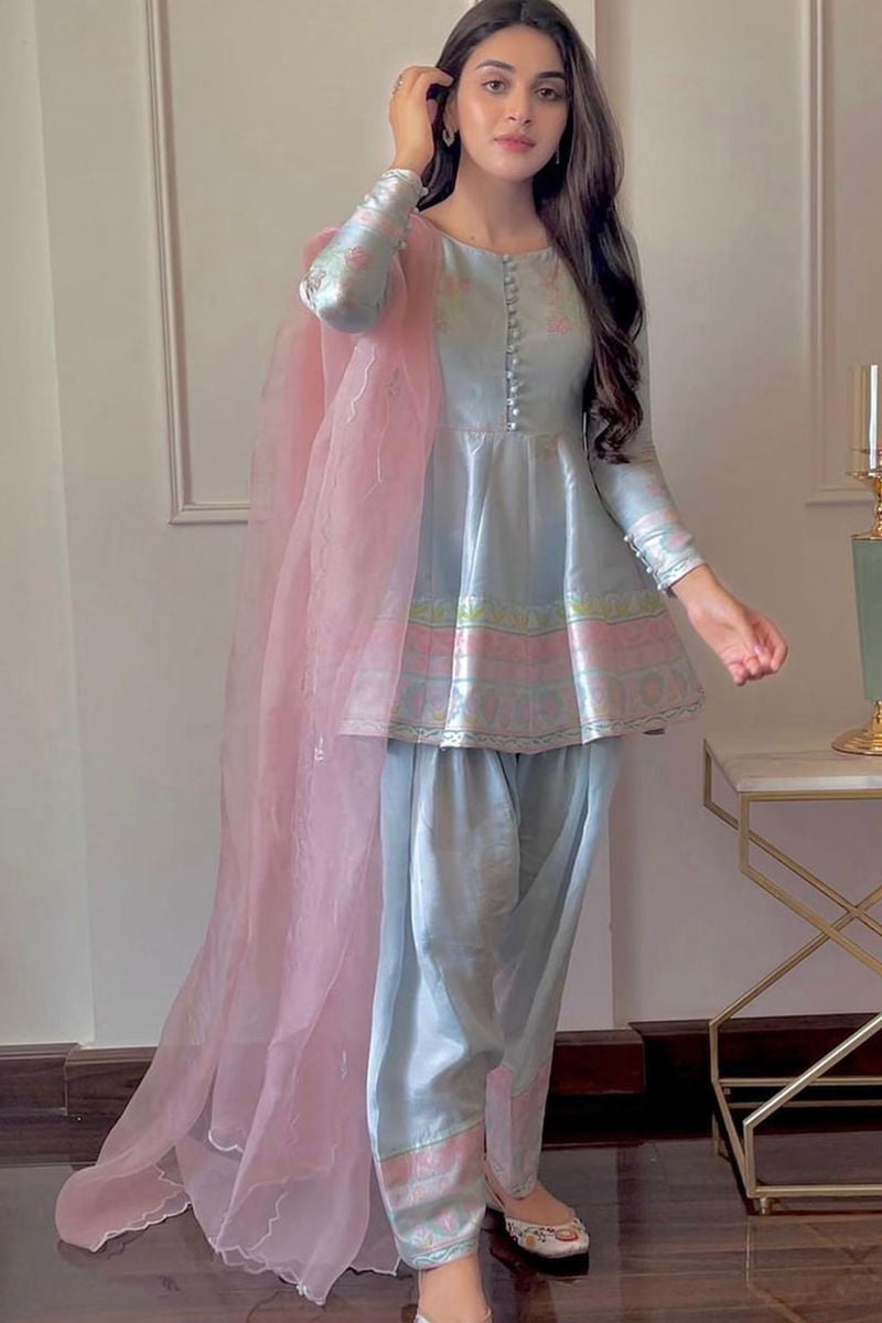 Ansab Jahangir | Luxury Silk Pret | LIANA - Official Ansab Jahangir stockist in UK - Sakeena London