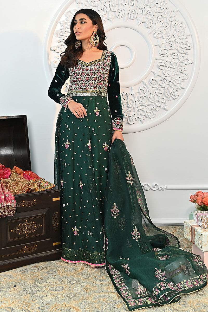 Ansab Jahangir | Bow Velvet Edit | FOREST - Official Ansab Jahangir stockist in UK - Sakeena London