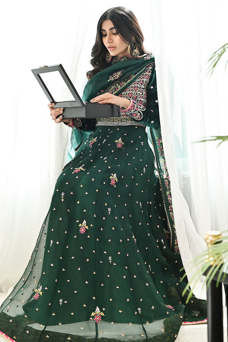 Ansab Jahangir | Bow Velvet Edit | FOREST - Official Ansab Jahangir stockist in UK - Sakeena London