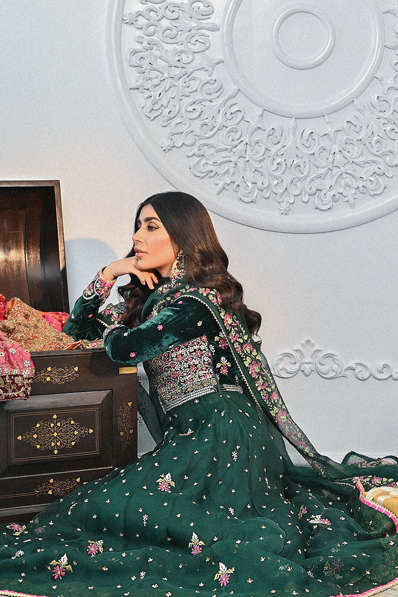 Ansab Jahangir | Bow Velvet Edit | FOREST - Official Ansab Jahangir stockist in UK - Sakeena London