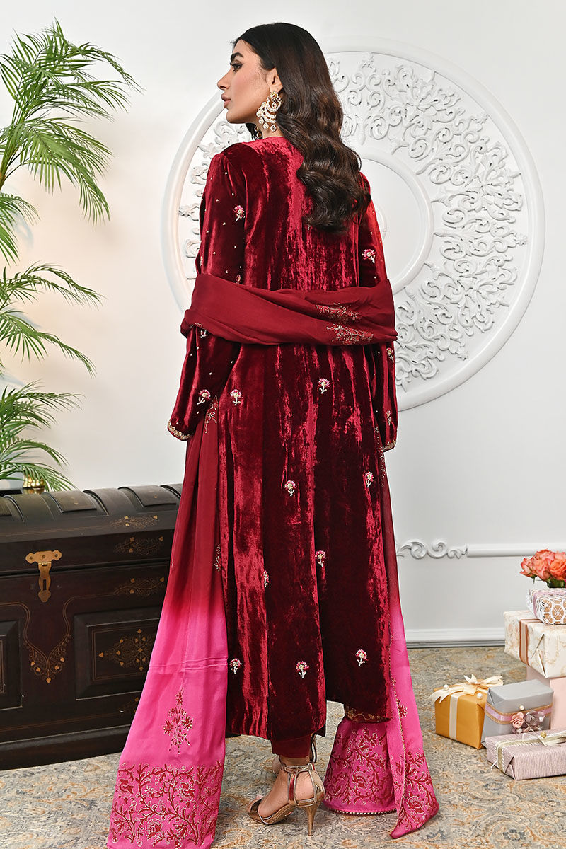 Ansab Jahangir | Bow Velvet Edit | JASMINE - Official Ansab Jahangir stockist in UK - Sakeena London