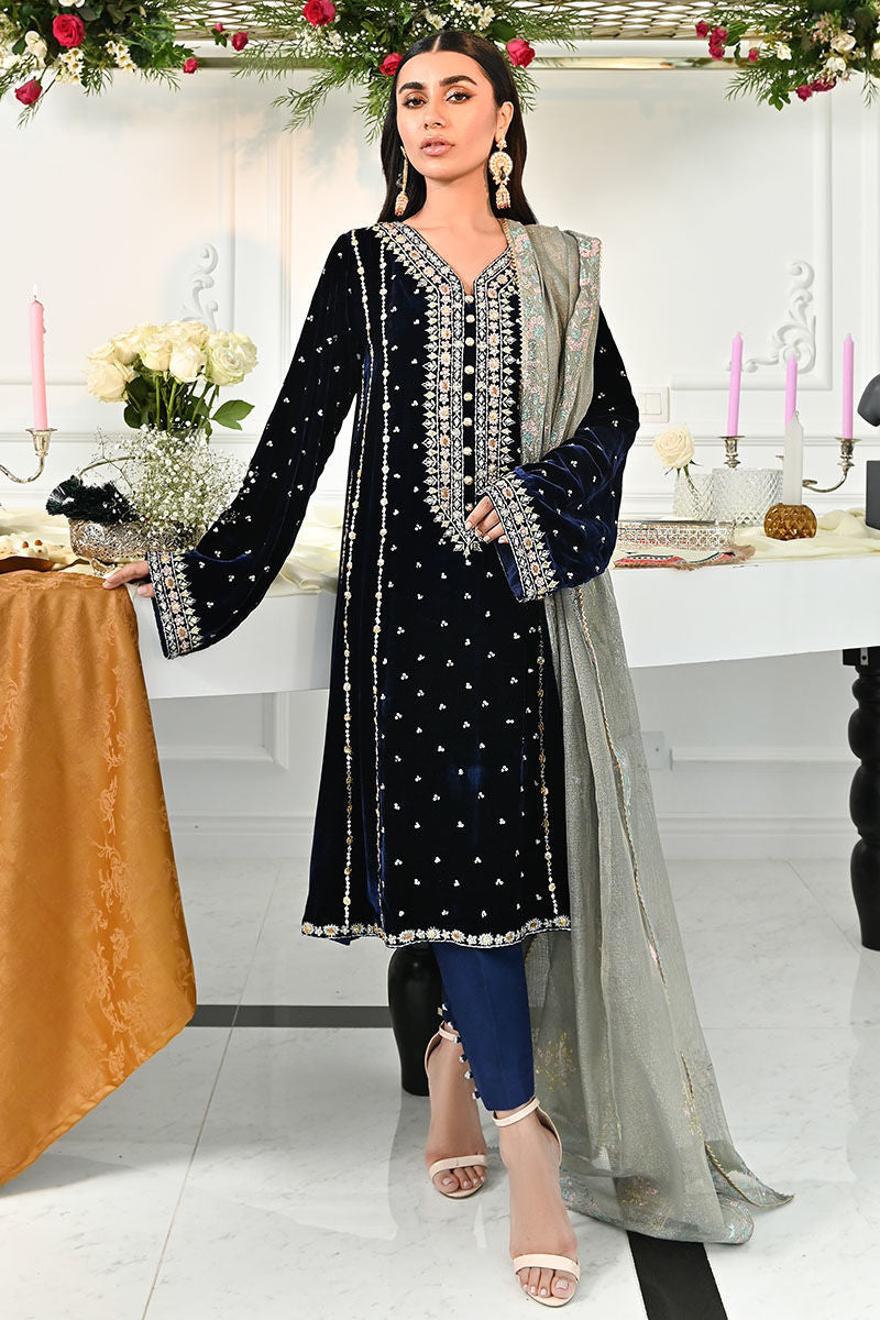 Ansab Jahangir | Bow Velvet Edit | ELSA - Official Ansab Jahangir stockist in UK - Sakeena London