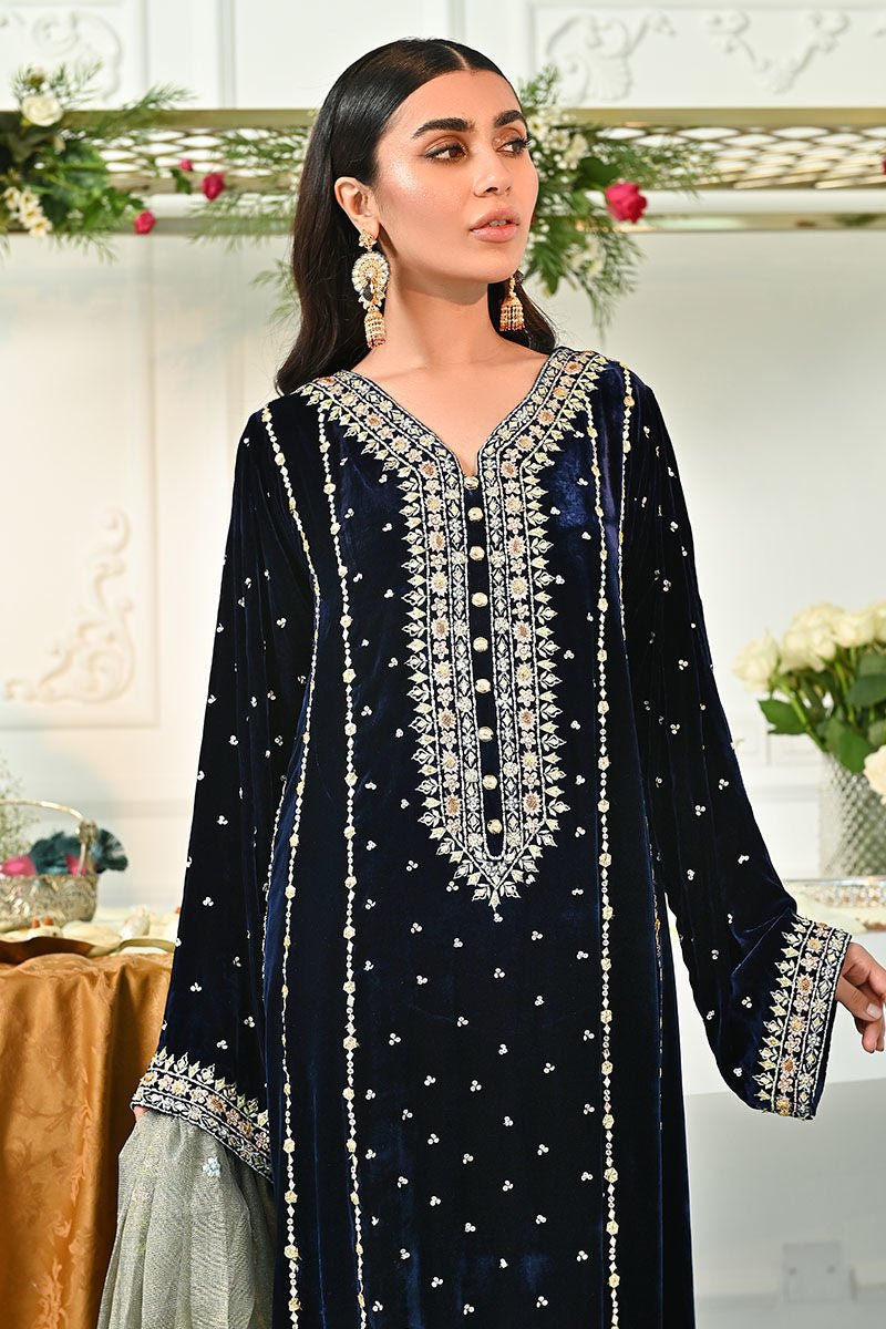 Ansab Jahangir | Bow Velvet Edit | ELSA - Official Ansab Jahangir stockist in UK - Sakeena London