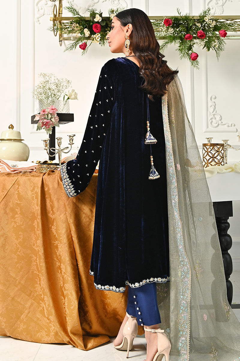 Ansab Jahangir | Bow Velvet Edit | ELSA - Official Ansab Jahangir stockist in UK - Sakeena London
