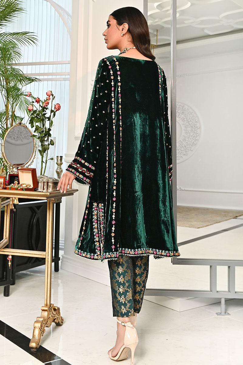 Ansab Jahangir | Bow Velvet Edit | LYLAH - Official Ansab Jahangir stockist in UK - Sakeena London