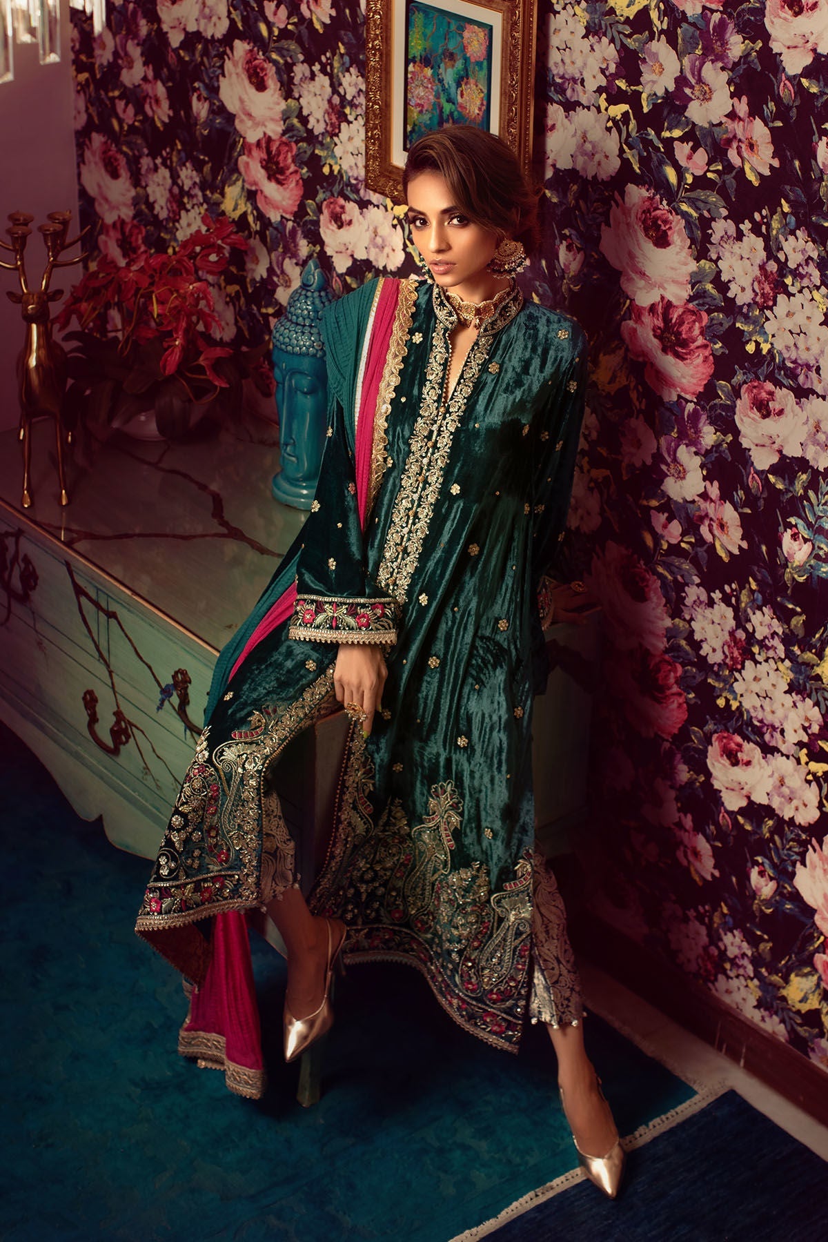 Annus Abrar | Semi Formals | ZYRA - Official Annus Abrar stockist in UK - Sakeena London