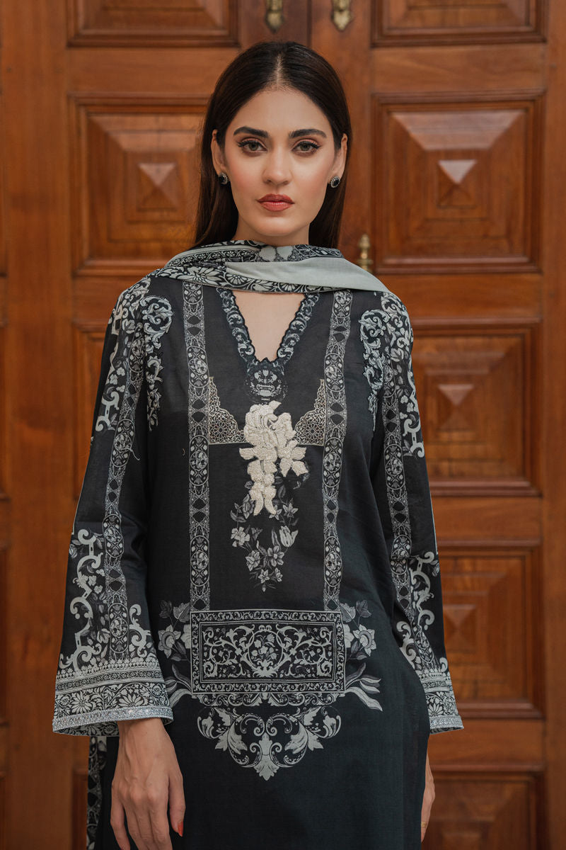 Shamaeel Ansari | Gulrang Lawn | LE-04 - Official Shamaeel Ansari stockist in UK - Sakeena London