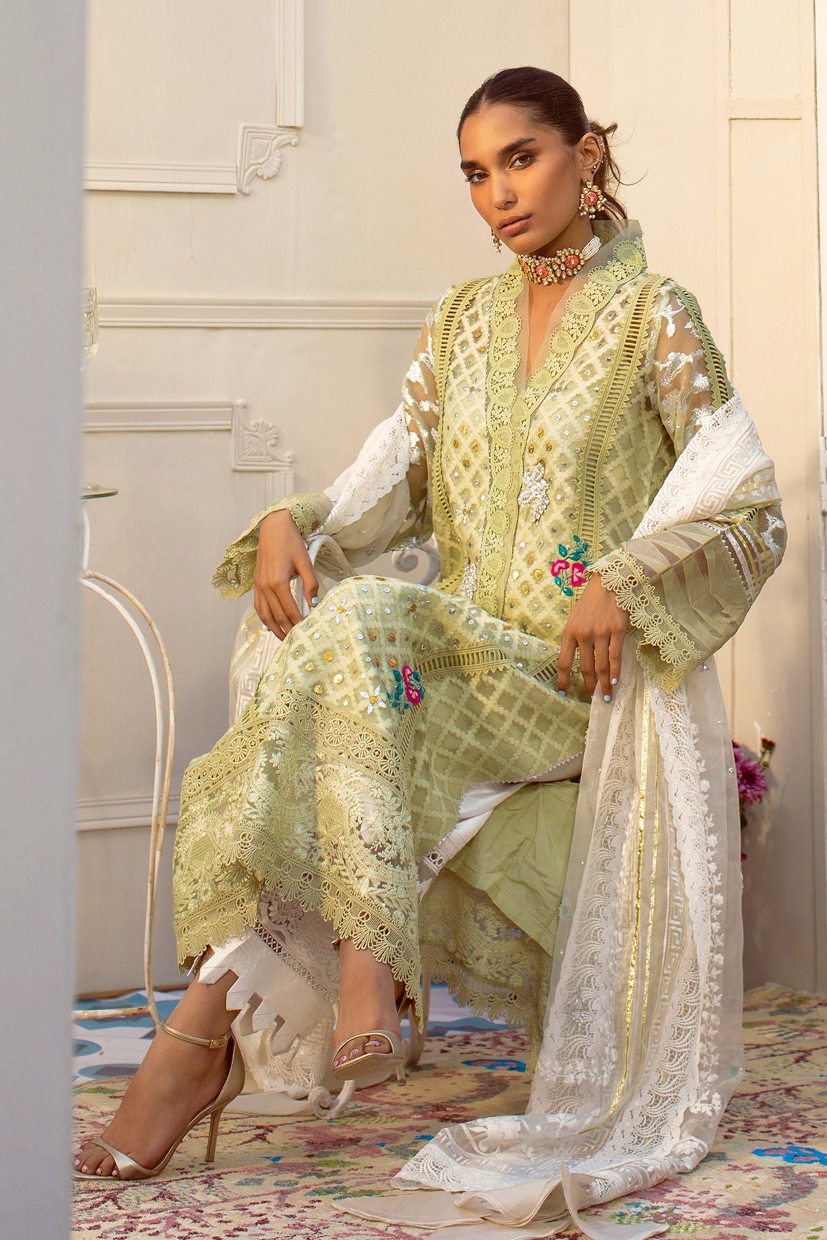 Annus Abrar | Designer Picks 24 | LELUM - MINT - Official Annus Abrar stockist in UK - Sakeena London