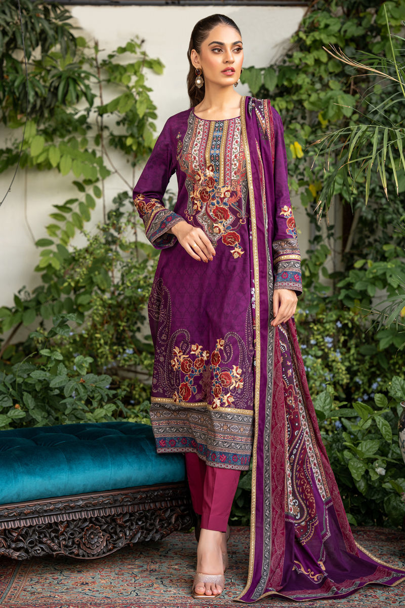 Shamaeel Ansari | Gulrang Lawn | LP-02 - Official Shamaeel Ansari stockist in UK - Sakeena London