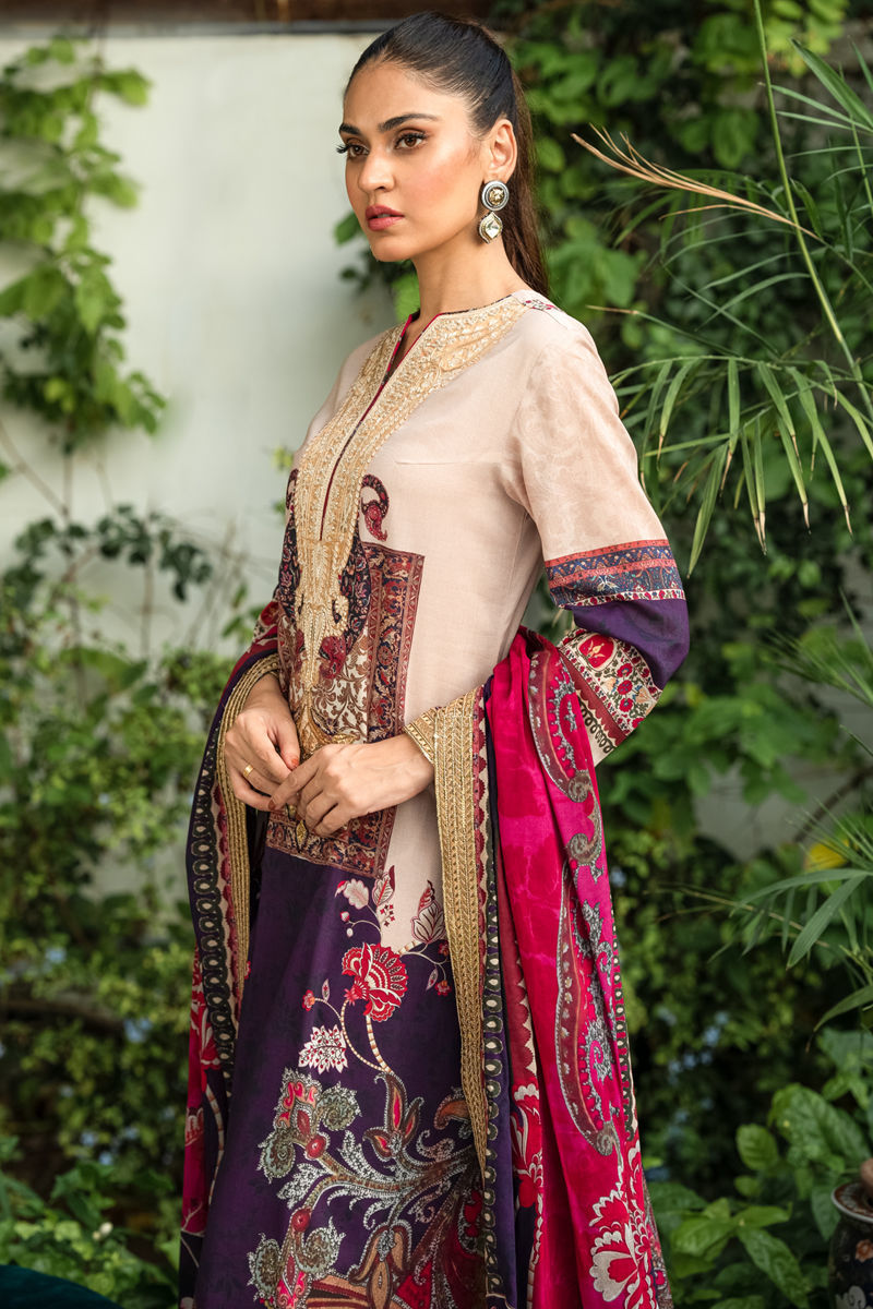 Shamaeel Ansari | Gulrang Lawn | LP-03 - Official Shamaeel Ansari stockist in UK - Sakeena London