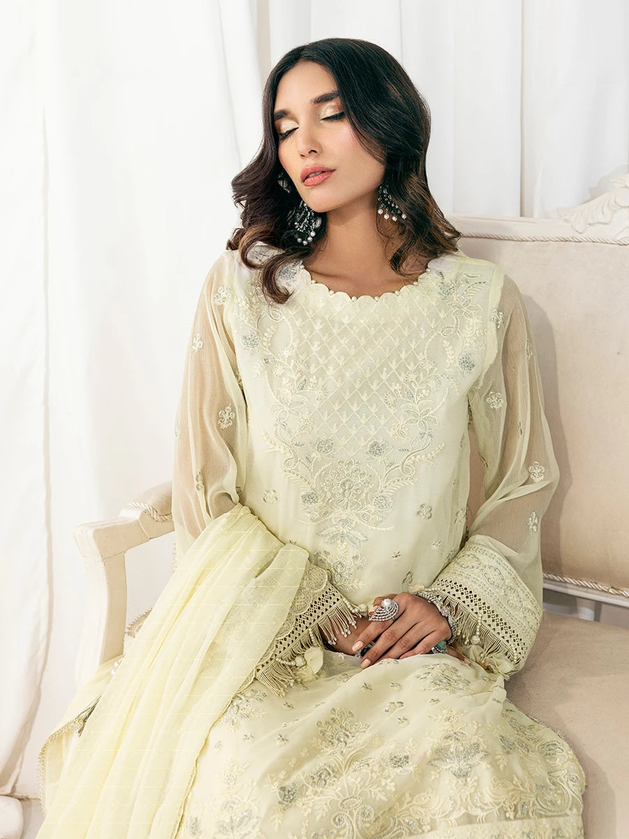 Salitex | Signature Festive Chiffon | SUNS7CH038UT - Official Salitex stockist in UK - Sakeena London
