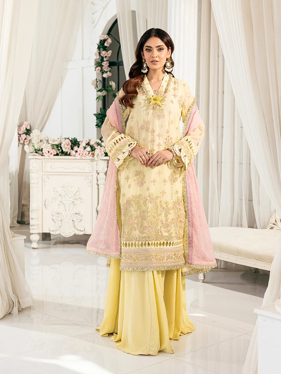 Salitex | Signature Festive Chiffon | SUNS7CH040UT - Official Salitex stockist in UK - Sakeena London