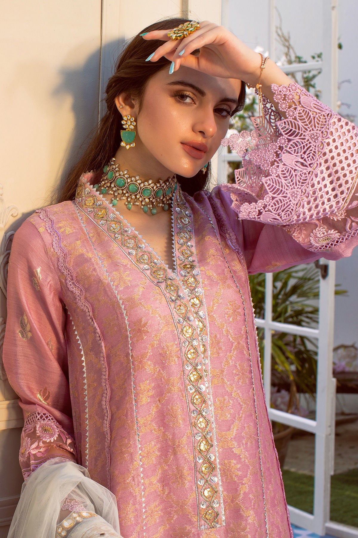 Annus Abrar | Designer Picks 24 | RIZEEN - LILAC - Official Annus Abrar stockist in UK - Sakeena London