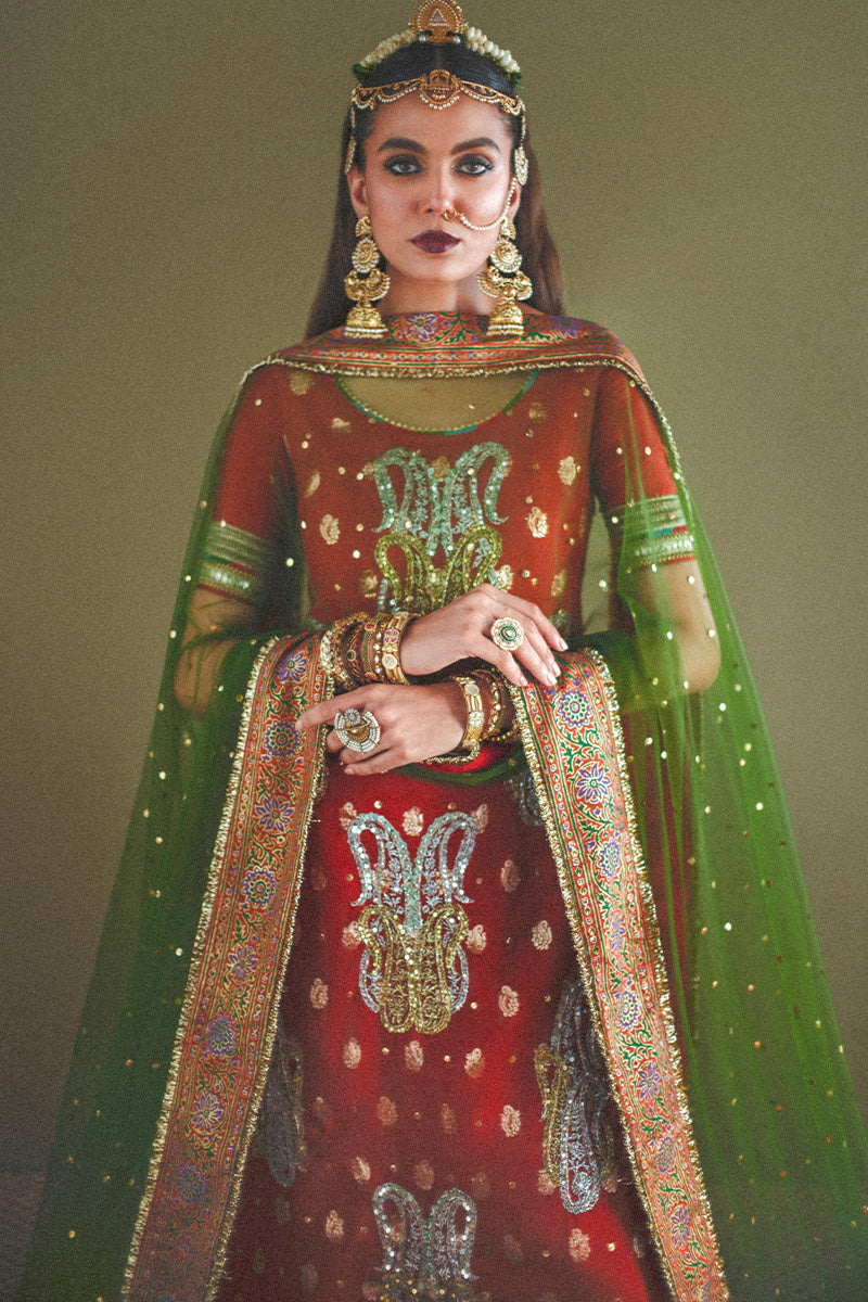 Haute Form I Dastaan Luxury Formals I Laal Pari - Official Haute Form stockist in UK - Sakeena London