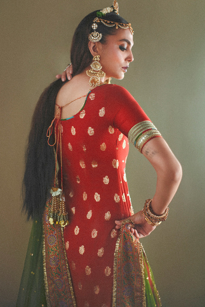 Haute Form I Dastaan Luxury Formals I Laal Pari - Official Haute Form stockist in UK - Sakeena London