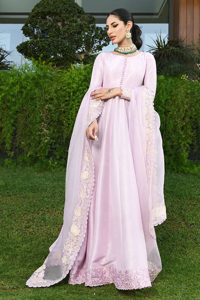 Ansab Jahangir | Luxury Silk Pret | HEIRLOOM LILAC - Official Ansab Jahangir stockist in UK - Sakeena London