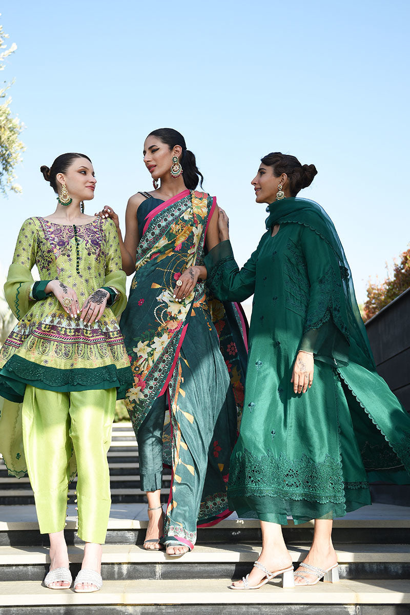 Ansab Jahangir | Luxury Silk Pret | KIWI - Official Ansab Jahangir stockist in UK - Sakeena London