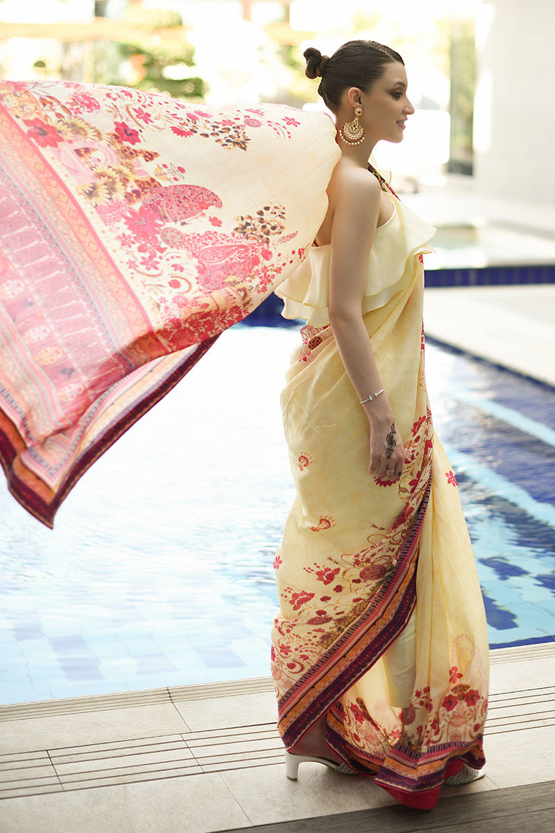 Ansab Jahangir | Luxury Silk Pret | LEMONADE - Official Ansab Jahangir stockist in UK - Sakeena London