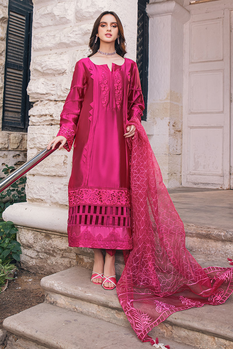 Fatima Khan | Luxury Pret 24 | FUCHSIA RUSH - Official Fatima Khan stockist in UK - Sakeena London