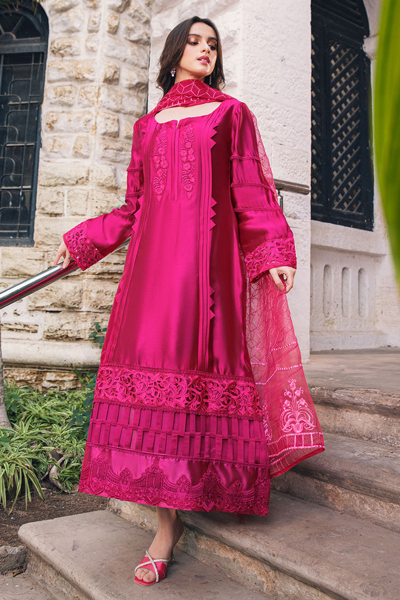 Fatima Khan | Luxury Pret 24 | FUCHSIA RUSH - Official Fatima Khan stockist in UK - Sakeena London