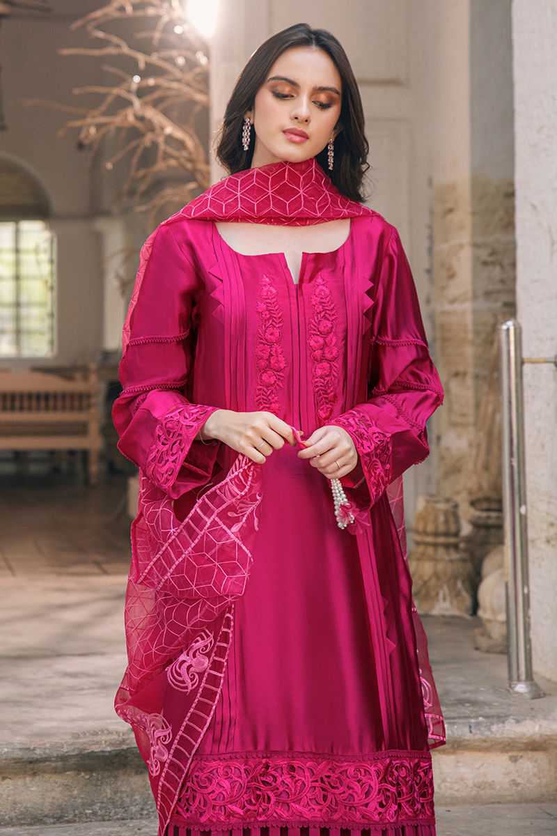 Fatima Khan | Luxury Pret 24 | FUCHSIA RUSH - Official Fatima Khan stockist in UK - Sakeena London