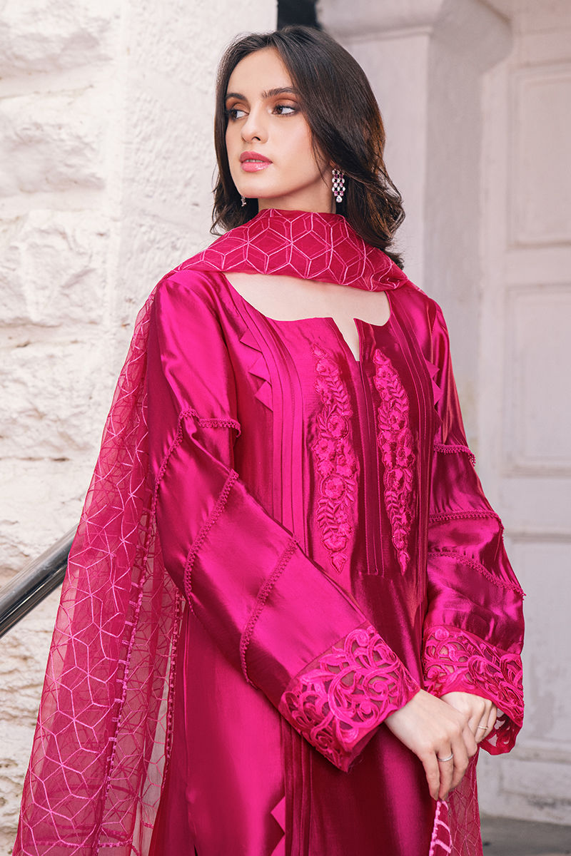 Fatima Khan | Luxury Pret 24 | FUCHSIA RUSH - Official Fatima Khan stockist in UK - Sakeena London