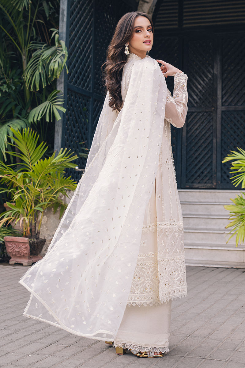 Fatima Khan | Luxury Pret 24 | MAGNOLIAN WHITE - Official Fatima Khan stockist in UK - Sakeena London