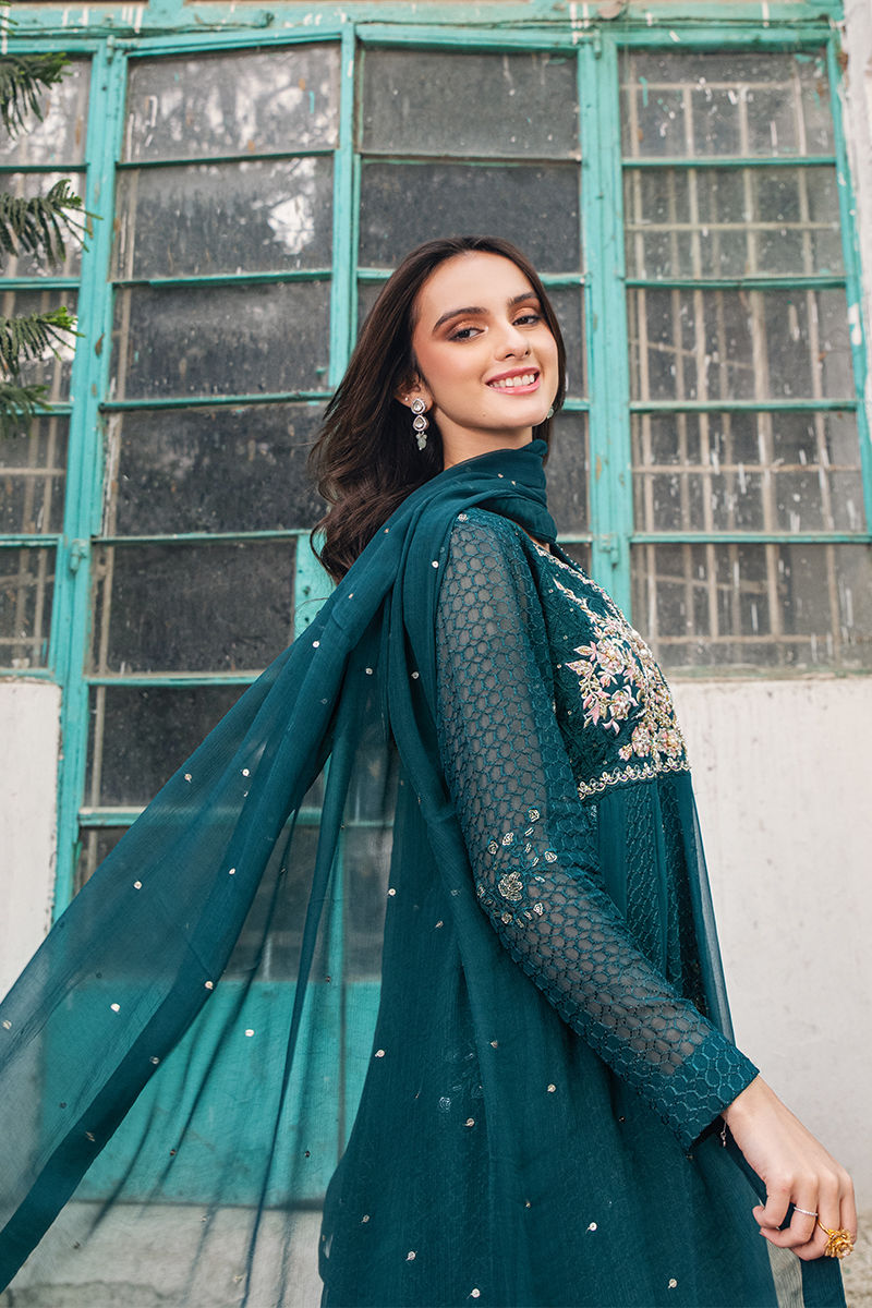 Fatima Khan | Best Sellers 24 | KALE GREEN PESHWAS - Official Fatima Khan stockist in UK - Sakeena London