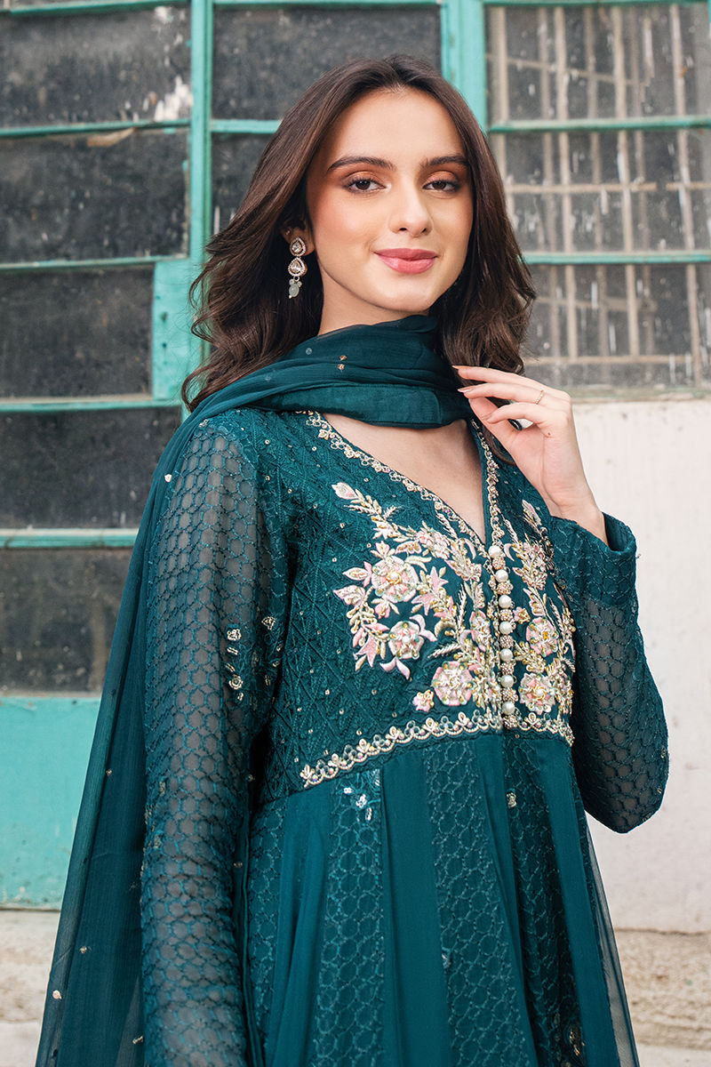 Fatima Khan | Best Sellers 24 | KALE GREEN PESHWAS - Official Fatima Khan stockist in UK - Sakeena London