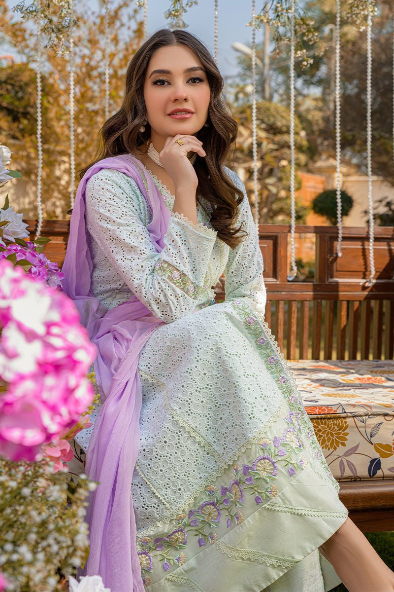 Fatima Khan | Best Sellers 24 | MINT CHIKAN ANGHARKA - Official Fatima Khan stockist in UK - Sakeena London