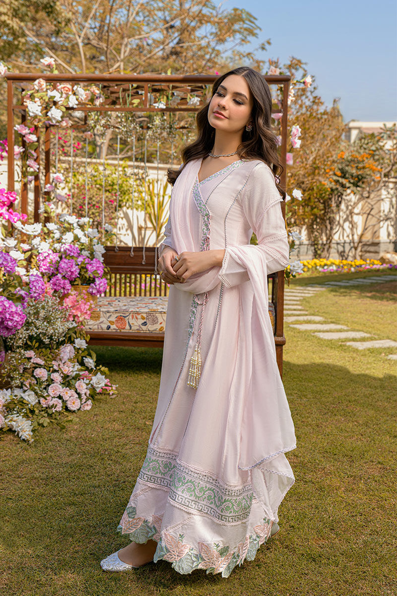 Fatima Khan | Best Sellers 24 | SPANISH PINK ANGHARKHA - Official Fatima Khan stockist in UK - Sakeena London