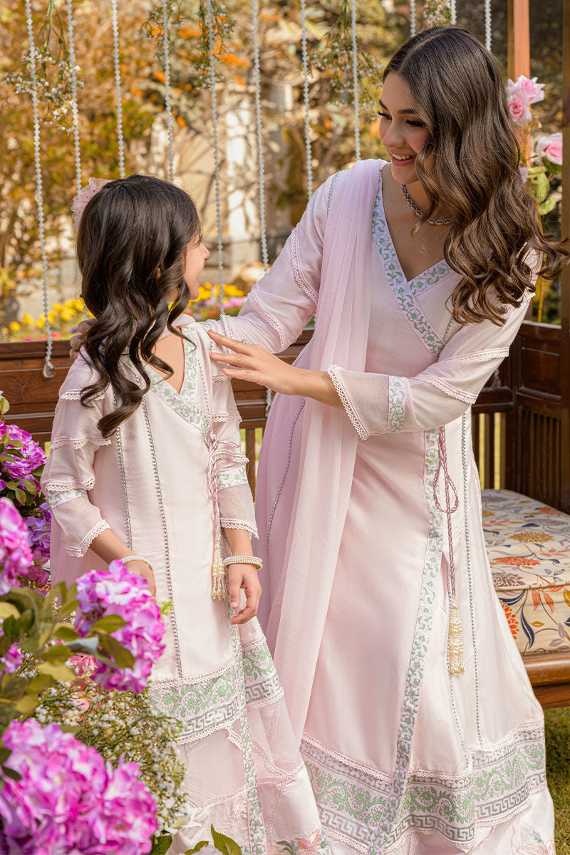 Fatima Khan | Best Sellers 24 | SPANISH PINK ANGHARKHA - Official Fatima Khan stockist in UK - Sakeena London