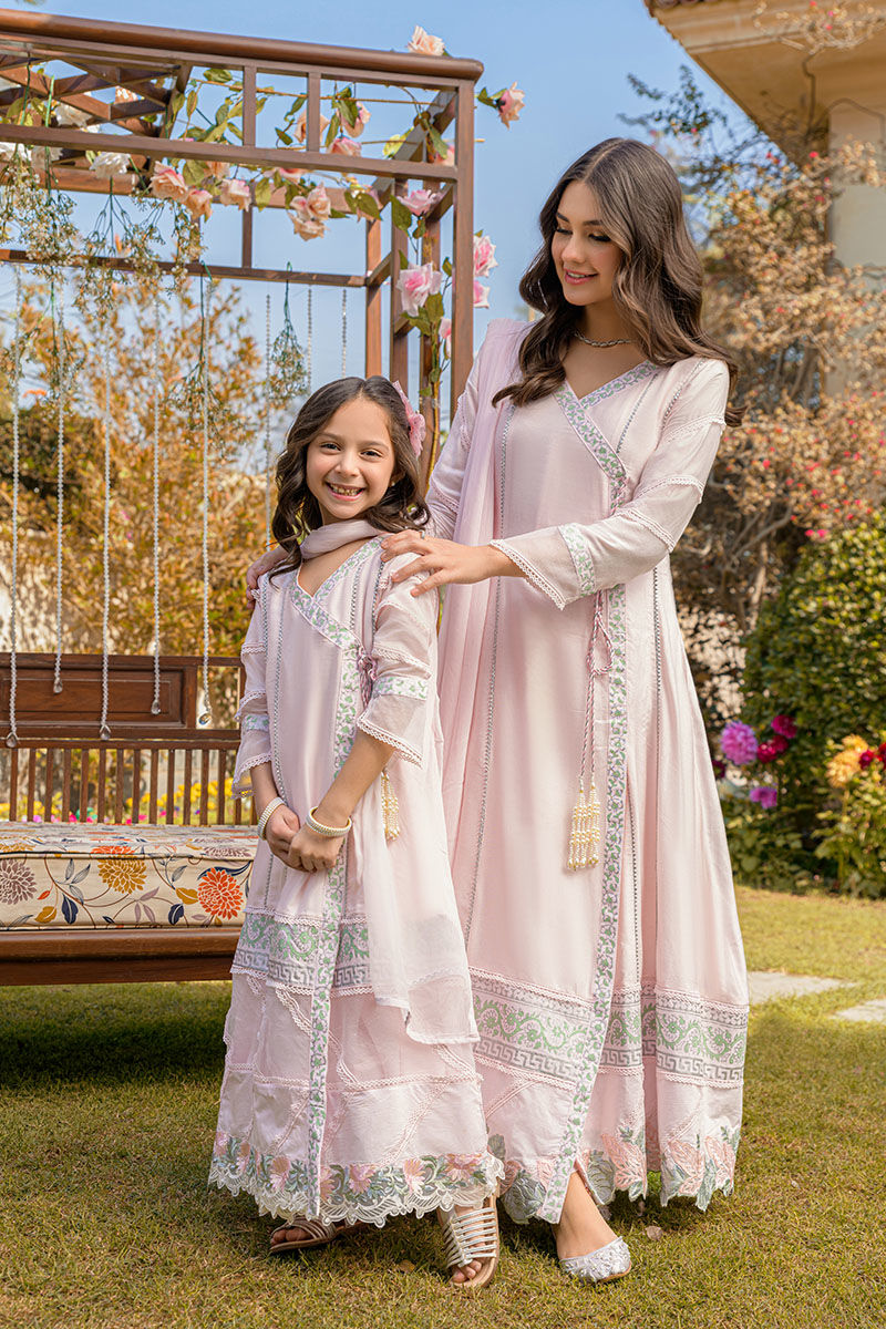 Fatima Khan | Best Sellers 24 | SPANISH PINK ANGHARKHA - Official Fatima Khan stockist in UK - Sakeena London