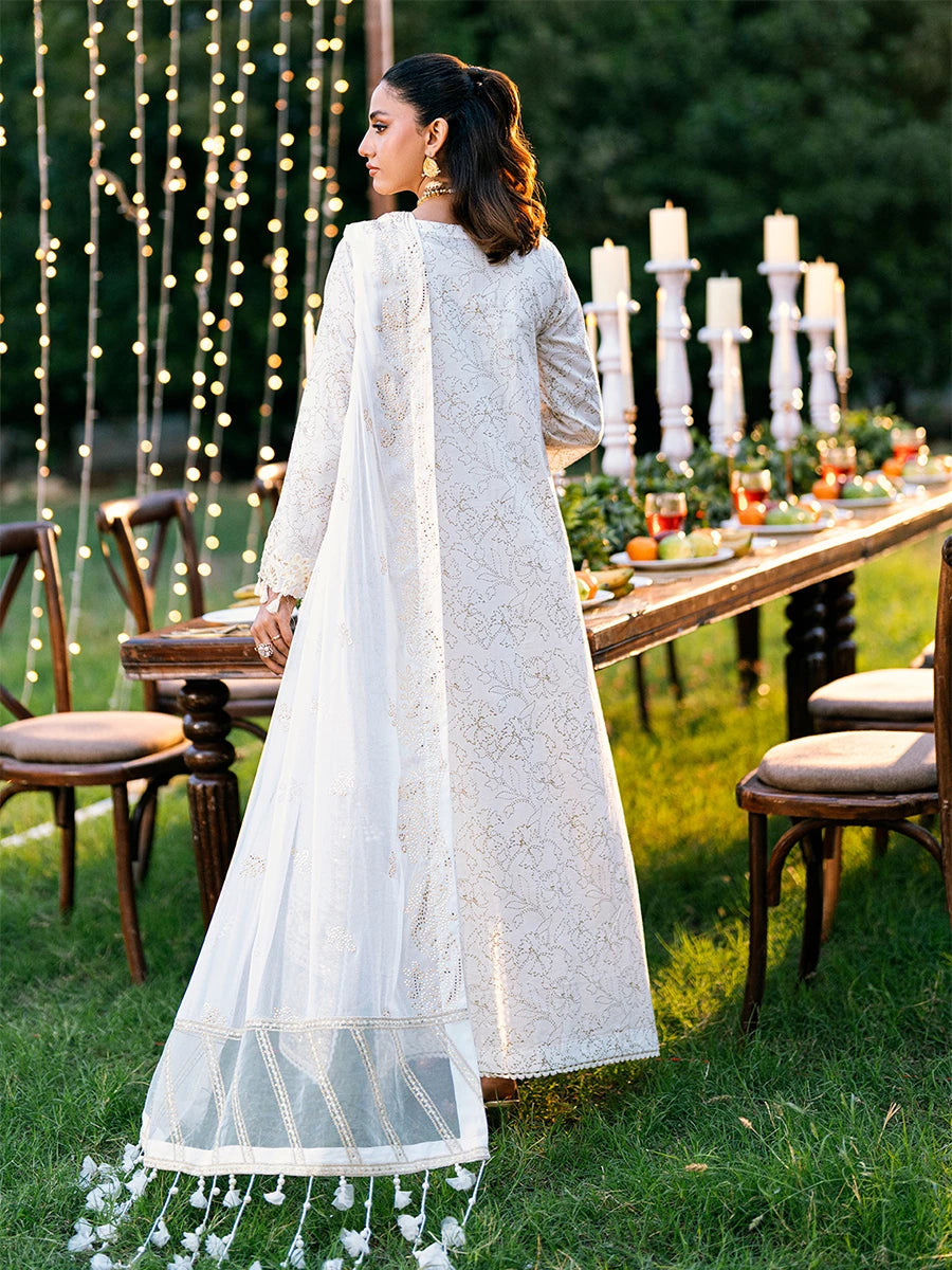 Salitex | Signature Festive Chiffon | UNS25WW001UT - Official Salitex stockist in UK - Sakeena London