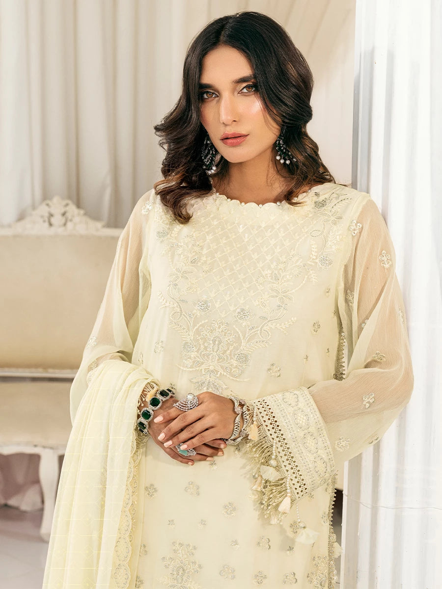 Salitex | Signature Festive Chiffon | SUNS7CH038UT - Official Salitex stockist in UK - Sakeena London