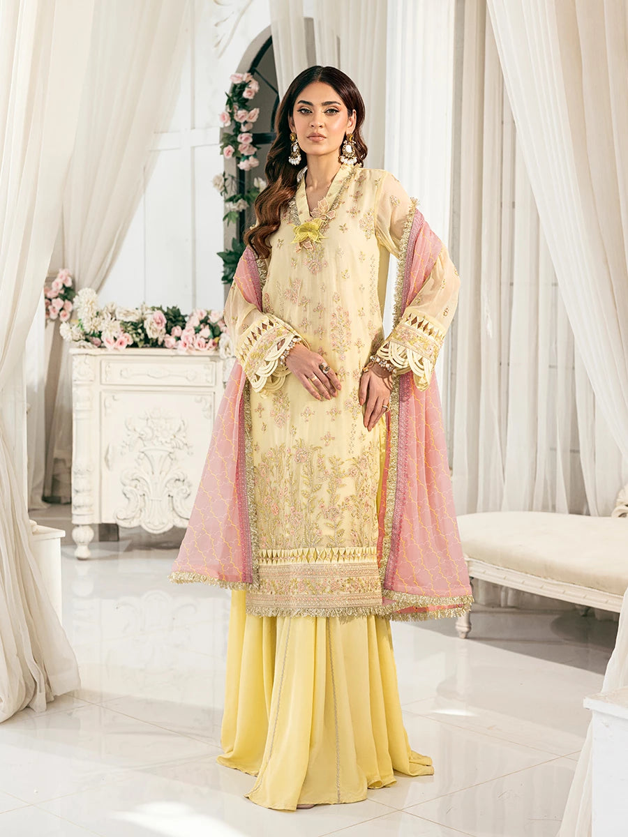 Salitex | Signature Festive Chiffon | SUNS7CH040UT - Official Salitex stockist in UK - Sakeena London