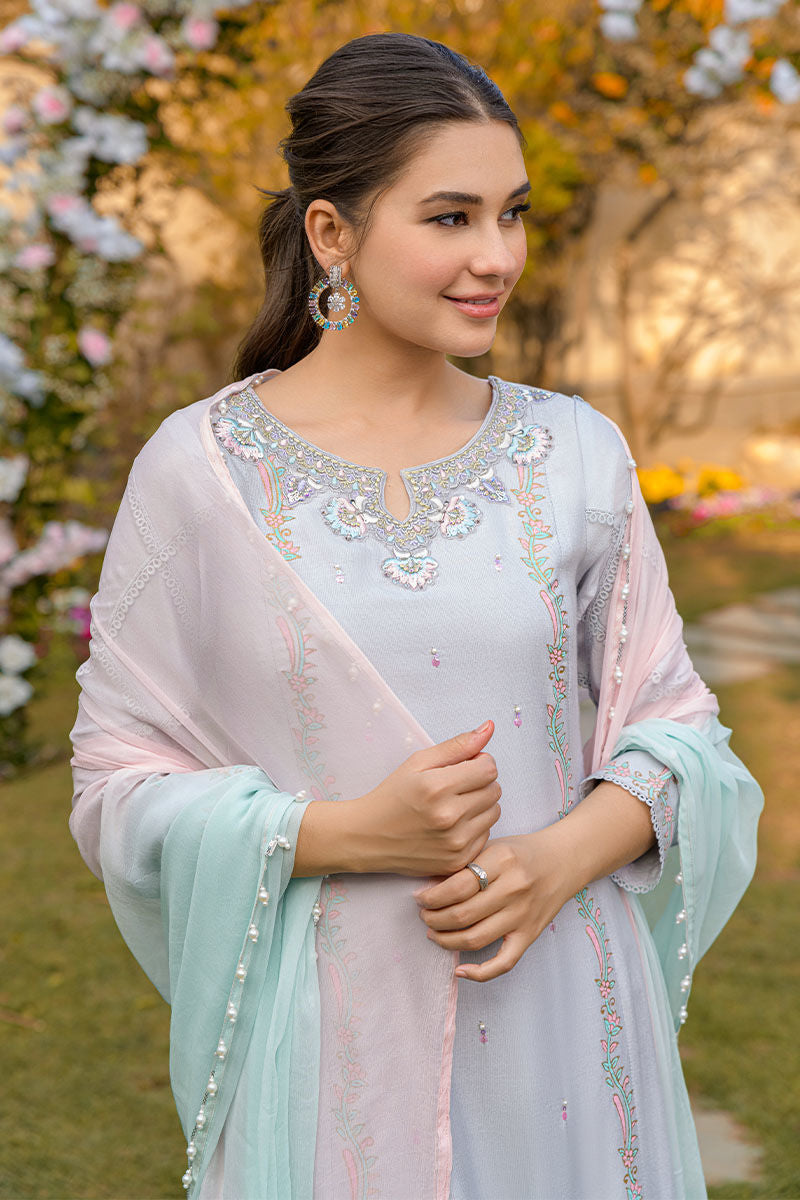 Fatima Khan | Luxury Pret 24 | FRENCH GREY - Official Fatima Khan stockist in UK - Sakeena London