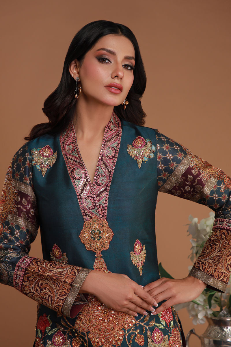 Shamaeel Ansari | Festive Edit |EE-11 - Official Shamaeel Ansari stockist in UK - Sakeena London