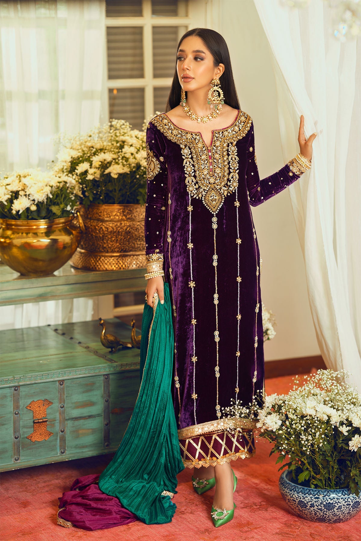 Annus Abrar | Semi Formals | BERNA - Official Annus Abrar stockist in UK - Sakeena London
