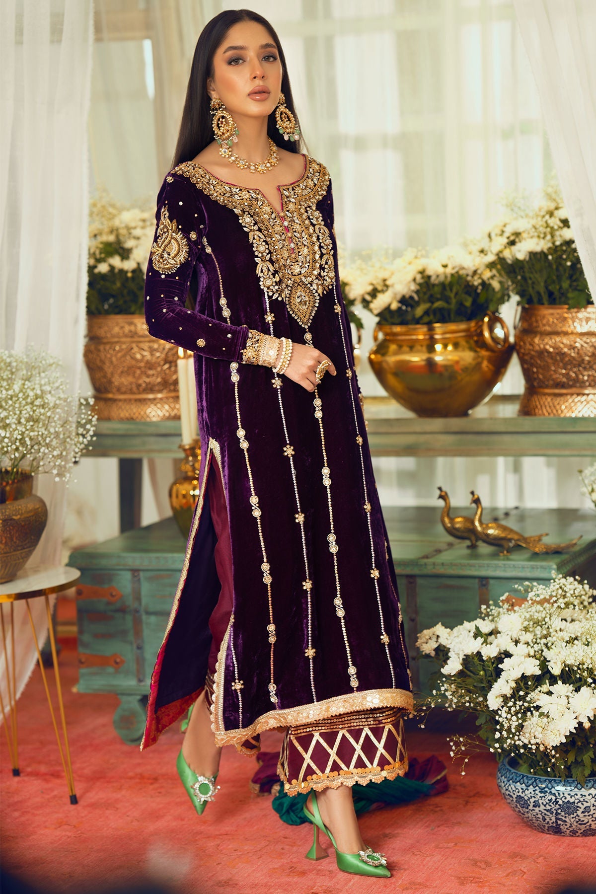 Annus Abrar | Semi Formals | BERNA - Official Annus Abrar stockist in UK - Sakeena London