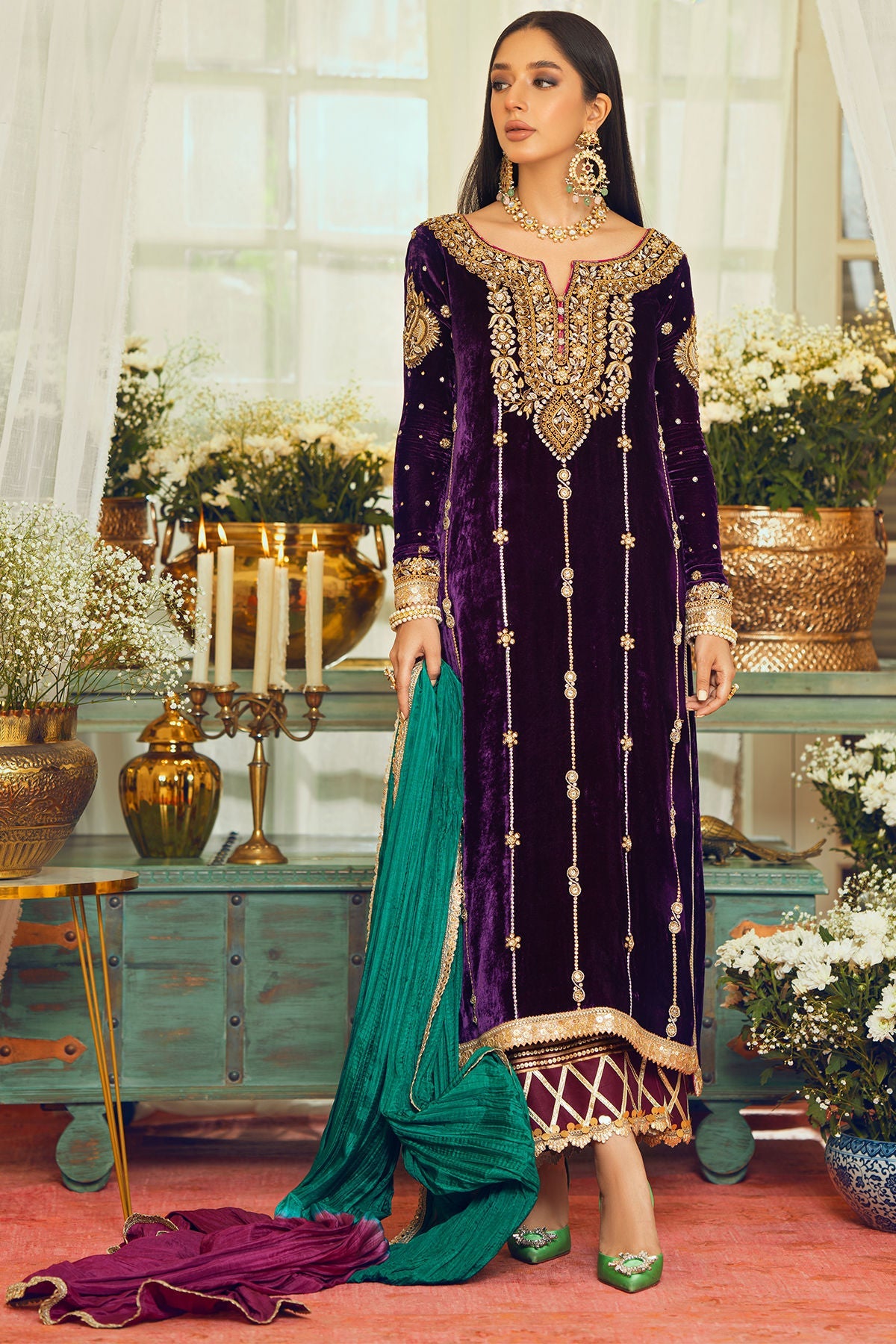 Annus Abrar | Semi Formals | BERNA - Official Annus Abrar stockist in UK - Sakeena London