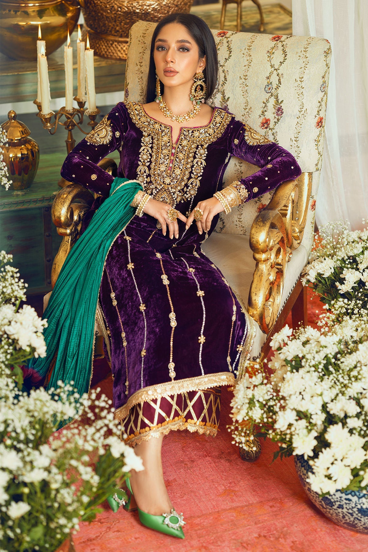 Annus Abrar | Semi Formals | BERNA - Official Annus Abrar stockist in UK - Sakeena London