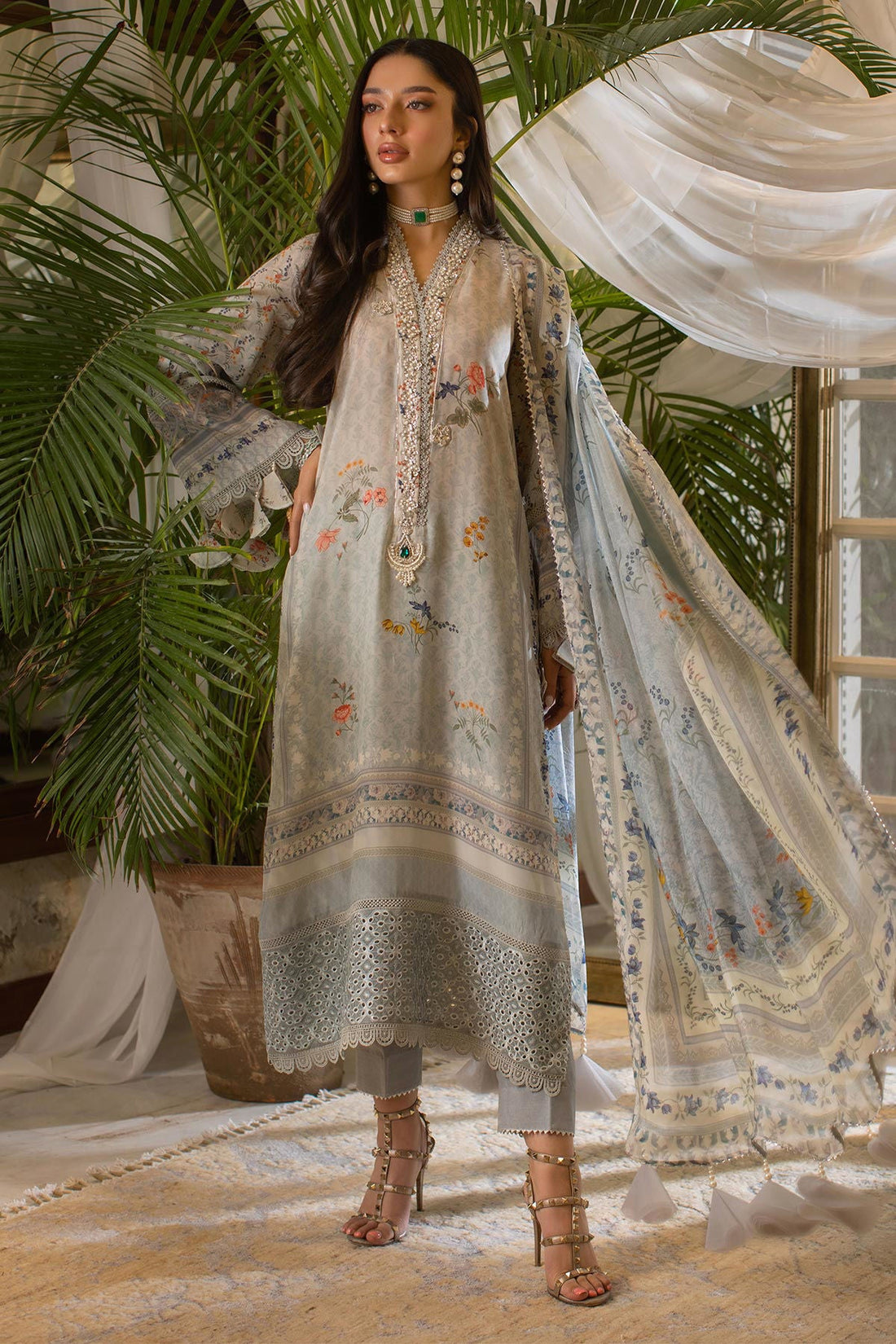 Annus Abrar | Luxe Silk Pret | ALBA - Official Annus Abrar stockist in UK - Sakeena London