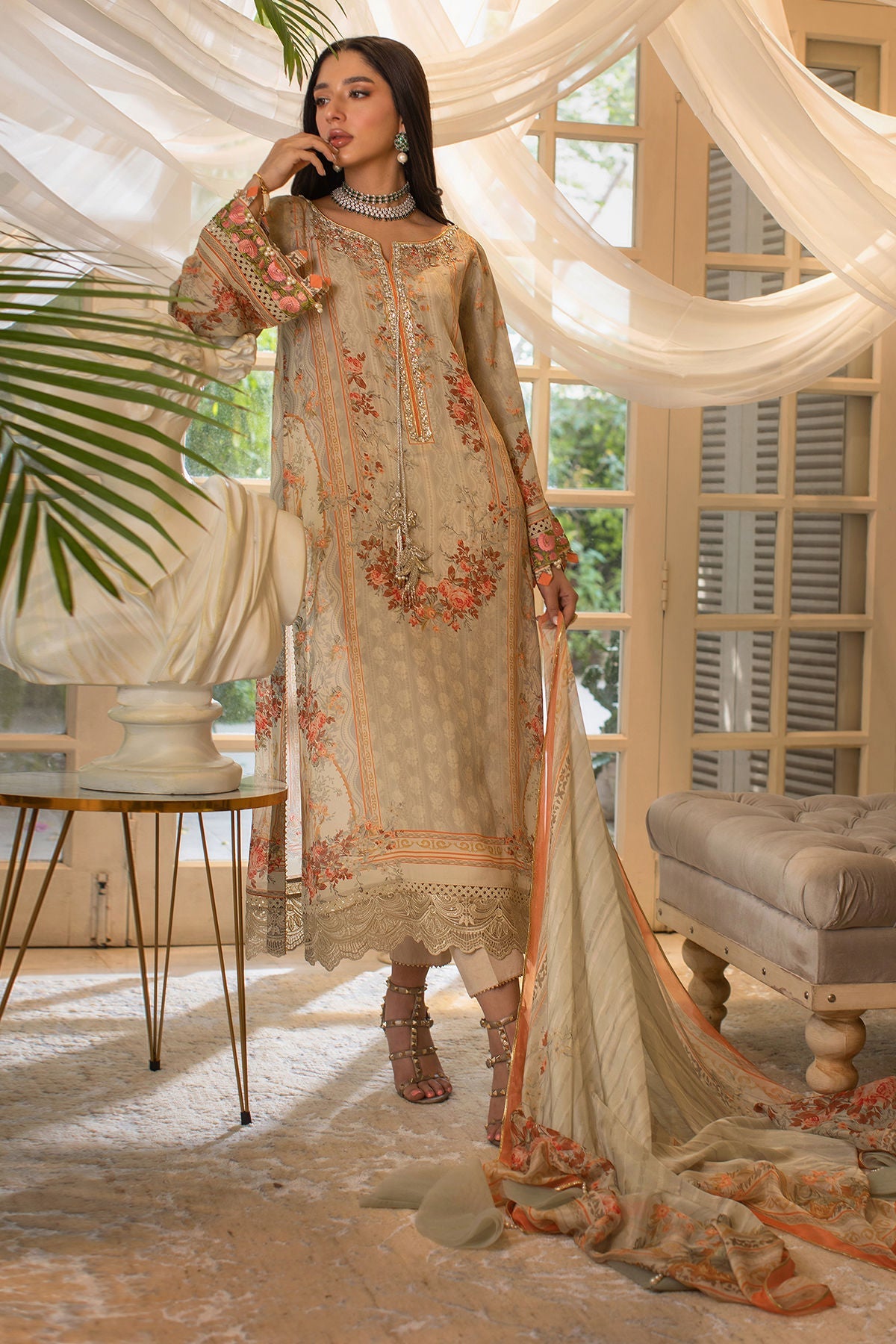 Annus Abrar | Luxe Silk Pret | LAIA - Official Annus Abrar stockist in UK - Sakeena London