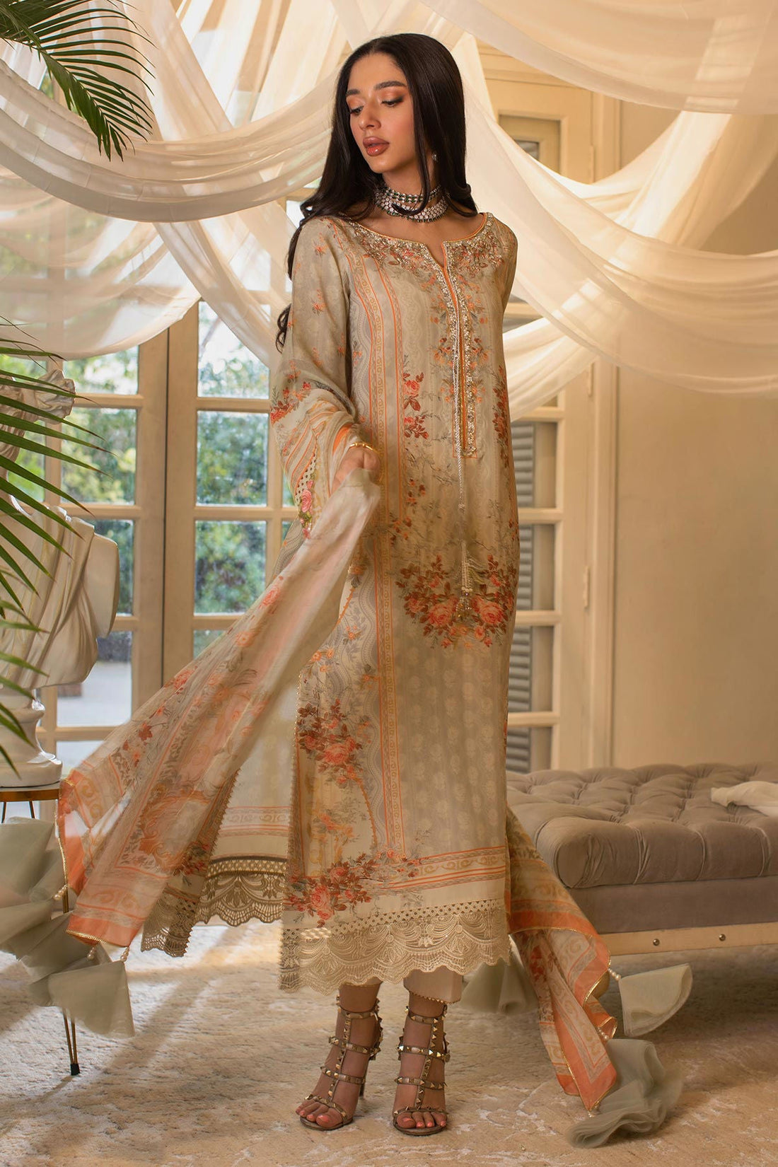 Annus Abrar | Luxe Silk Pret | LAIA - Official Annus Abrar stockist in UK - Sakeena London