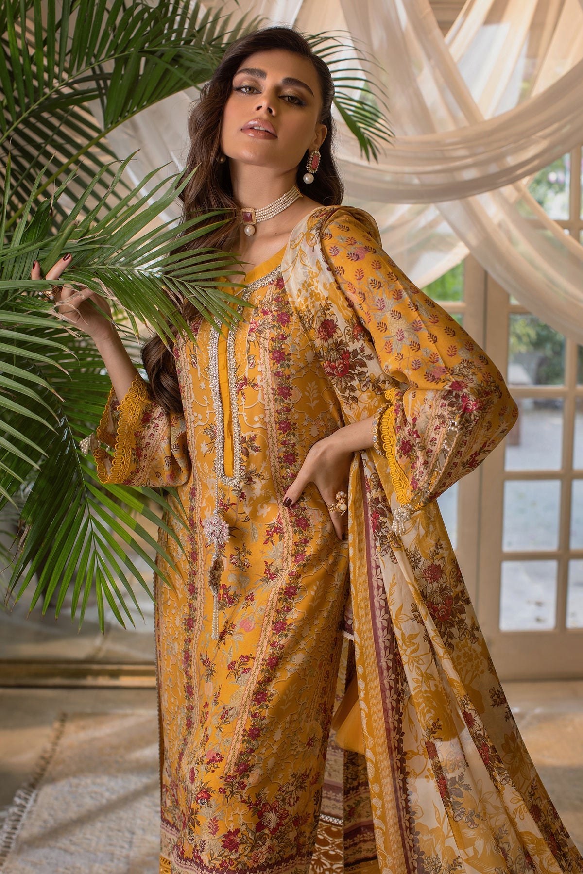 Annus Abrar | Luxe Silk Pret | MILENA - Official Annus Abrar stockist in UK - Sakeena London