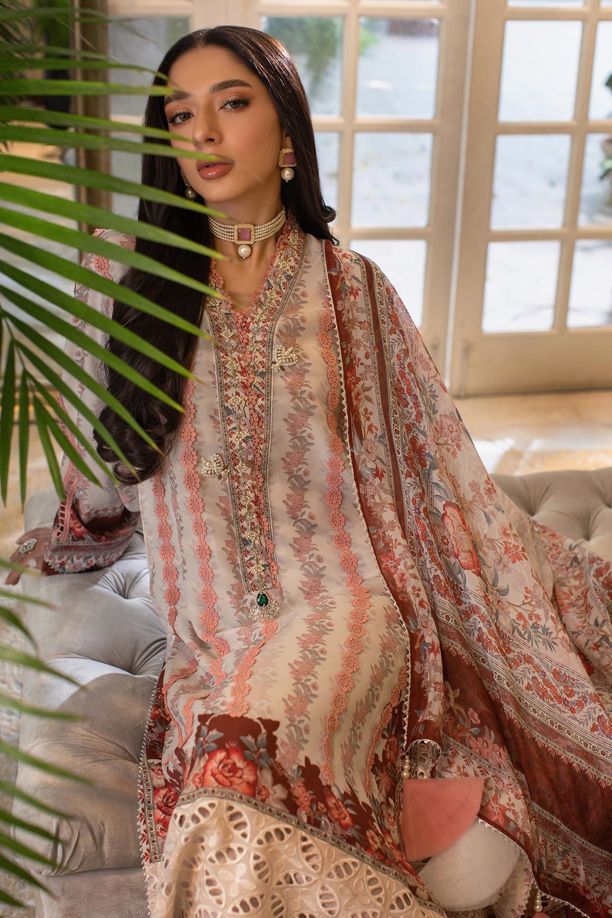Annus Abrar | Luxe Silk Pret | MILA - Official Annus Abrar stockist in UK - Sakeena London